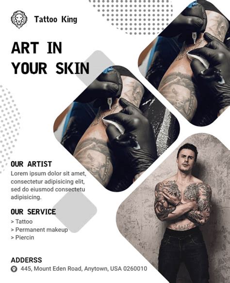 Tattoo Poster Templates 